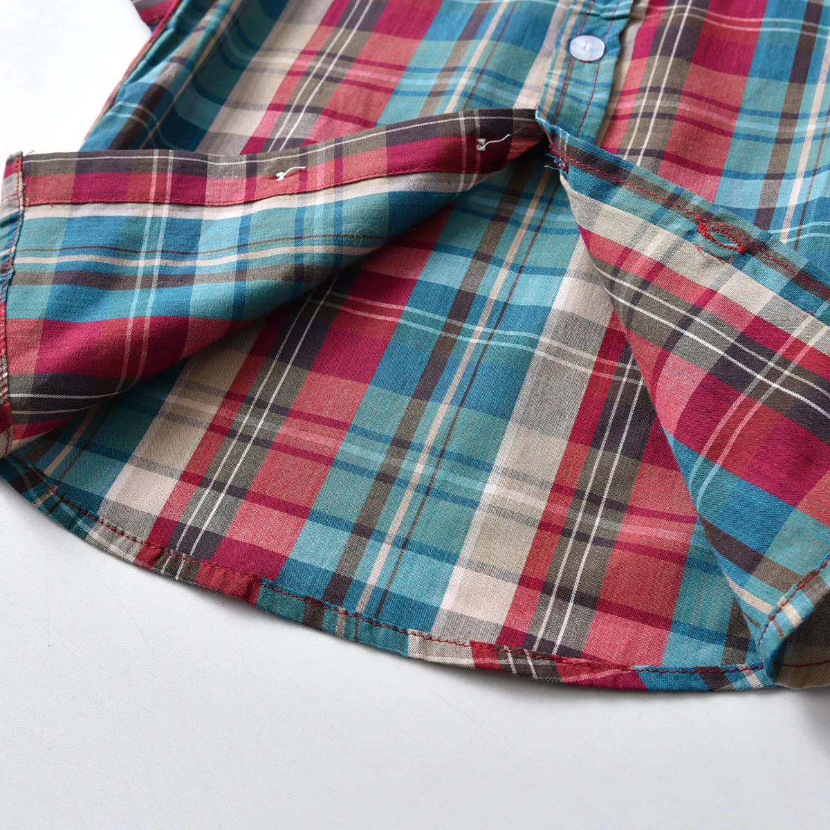 2 Pieces Set Baby Kid Boys Birthday Party Checked Bow Shirts And Solid Color Shorts Wholesale 22053195