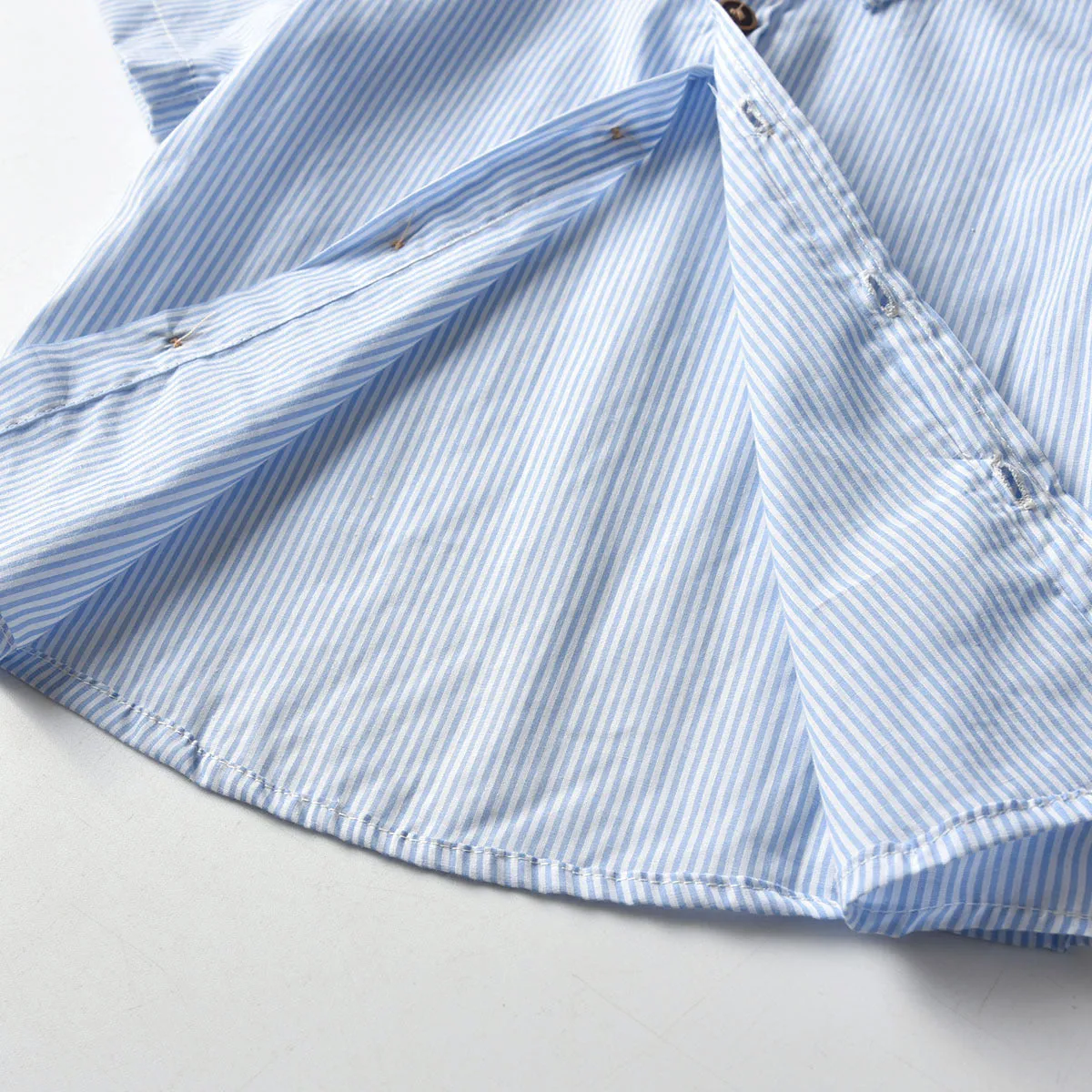2 Pieces Set Baby Kid Boys Birthday Party Striped Bow Shirts And Solid Color Rompers Wholesale 22121449