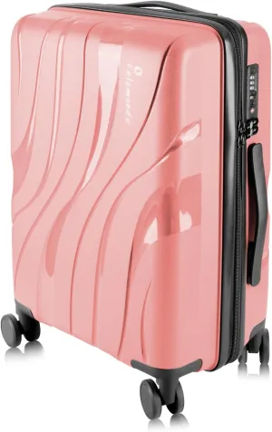 28-Inch Extra Large Lightweight Hardshell Check-In Luggage  TSA Lock, 360 Silent Spinner Wheels, Explosion-Proof Zipper  Durable Suitcase for Long Trips & Vacations (Pink)