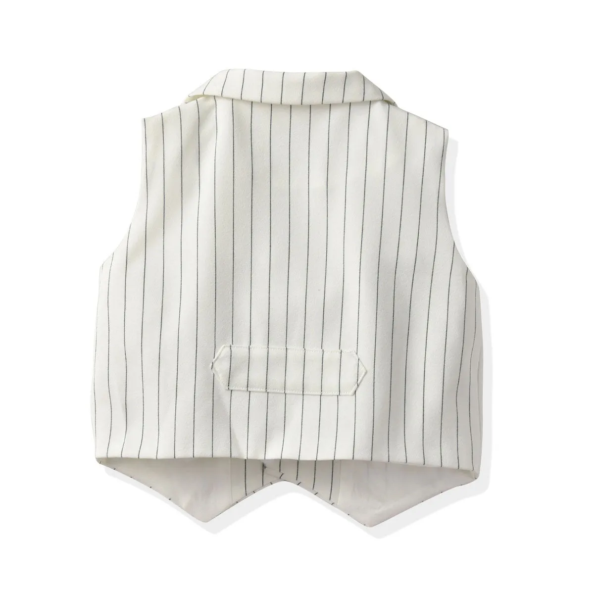 3 Pieces Set Baby Kid Boys Birthday Party Bow Shirts Striped Vests Waistcoats And Shorts Wholesale 220531244