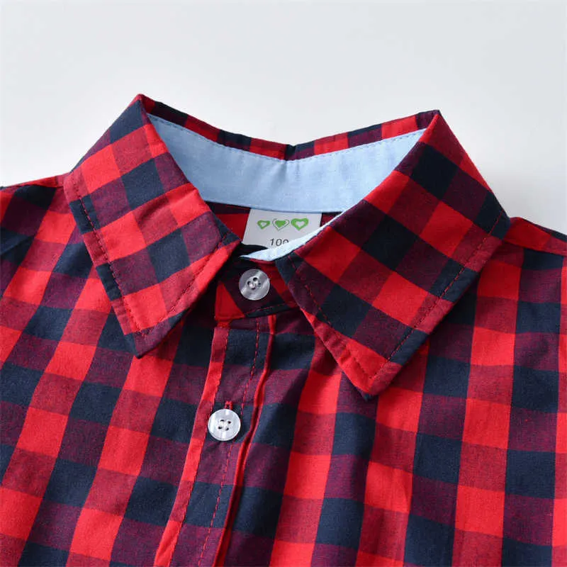3 Pieces Set Baby Kid Boys Birthday Party Crochet Cardigan Checked Bow Shirts And Solid Color Pants Wholesale 211109487