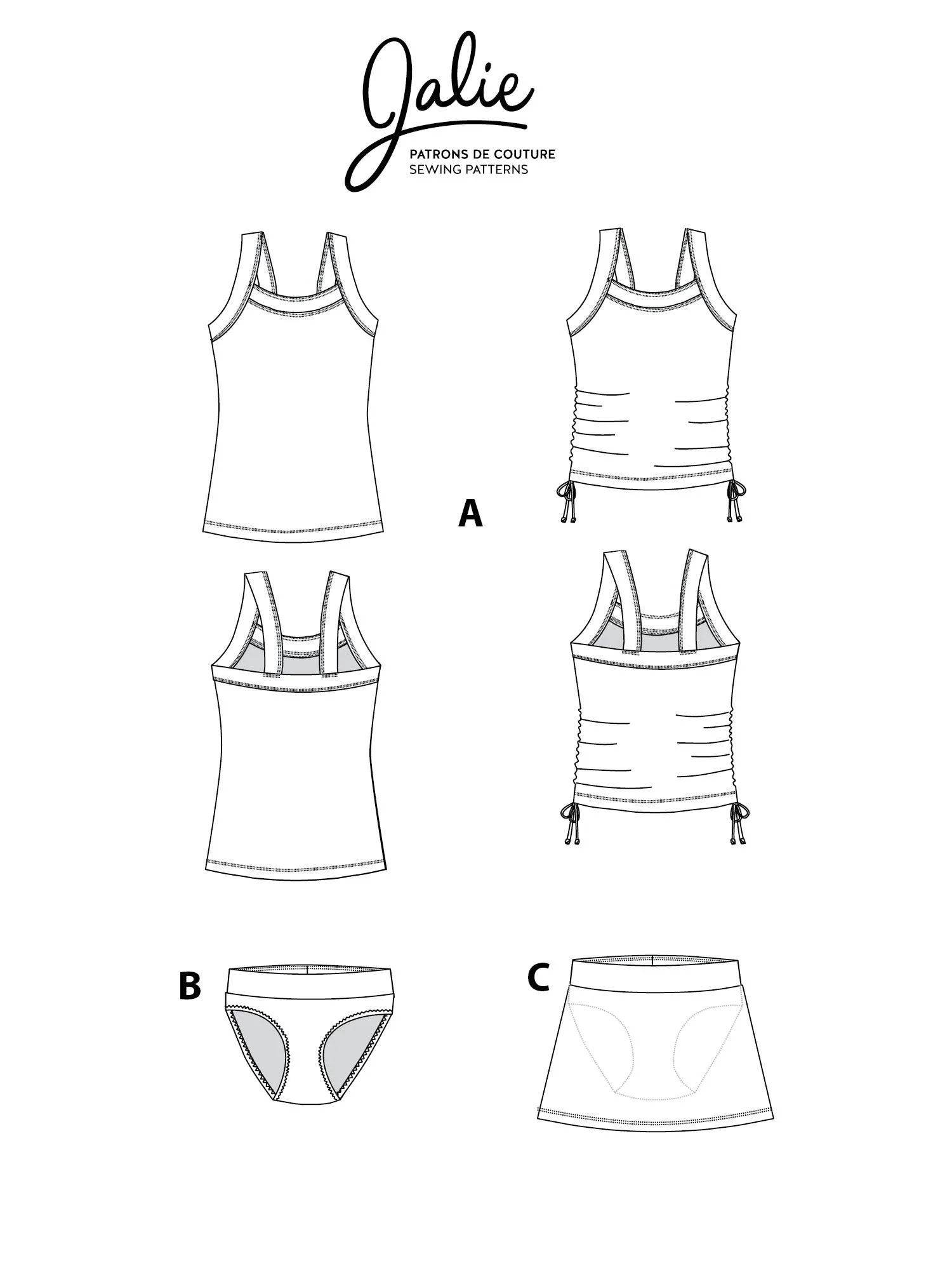 3023 // Tankini / Skirtini