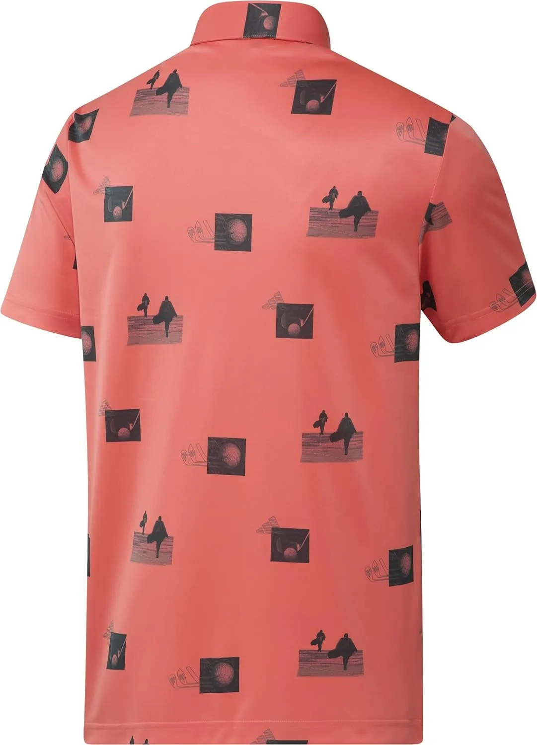 adidas Men's Allover Printed Golf Polo Shirt