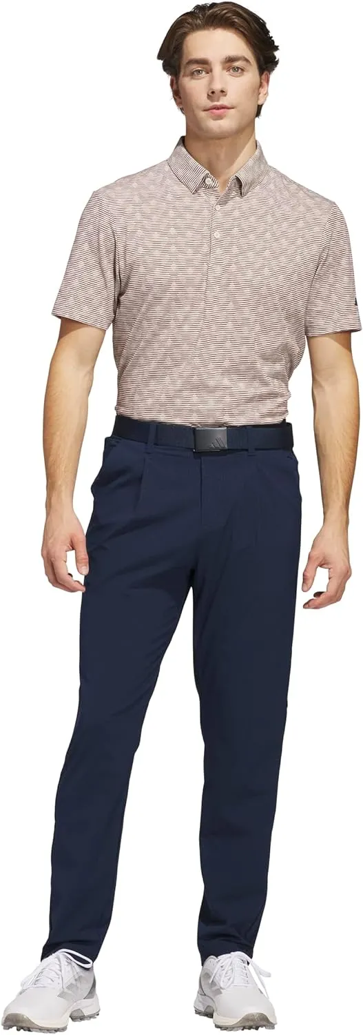 adidas Men's Go-to Printed Stripe Polo Shirt