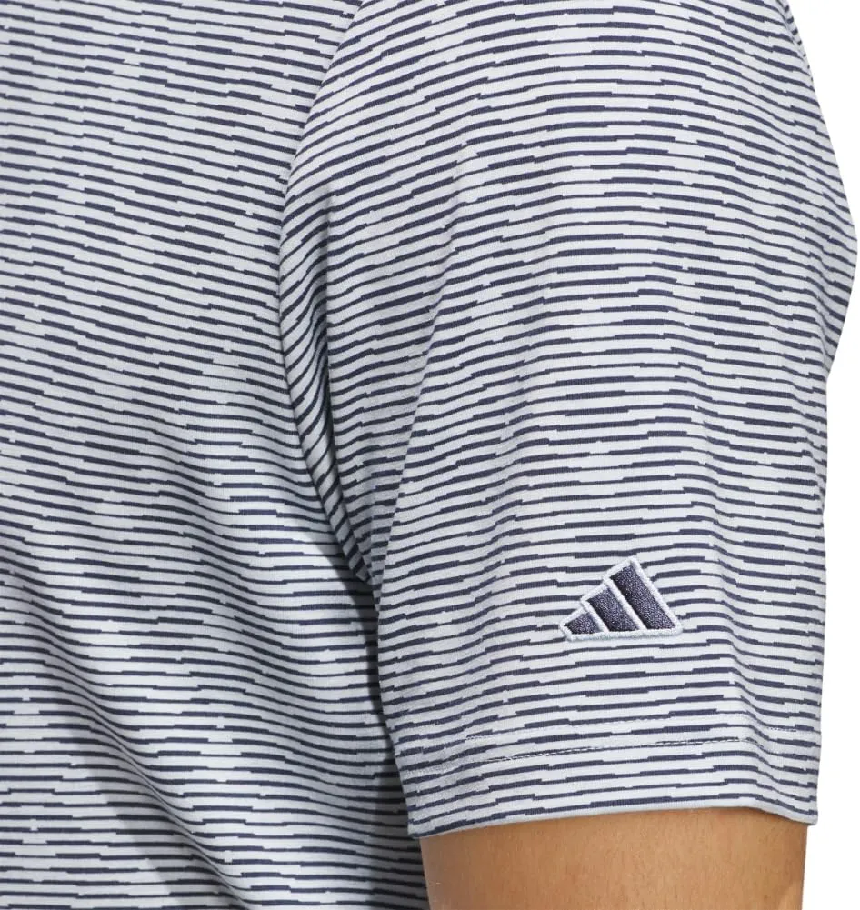adidas Men's Go-to Printed Stripe Polo Shirt