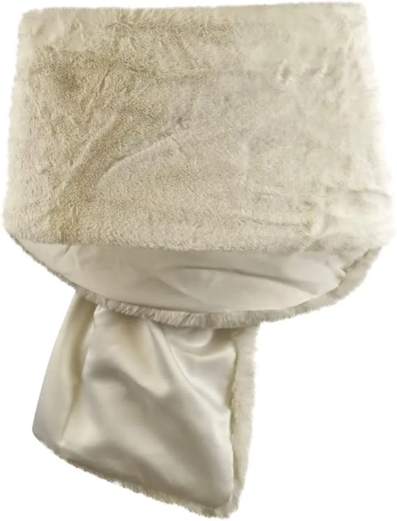 Adrianna Papell womens Faux Fur Wrap