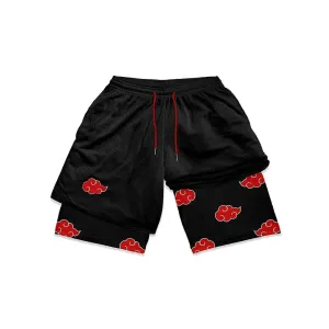 Akatsuki Cloud Mesh Gym Shorts