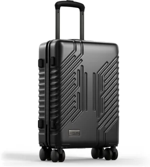 ALPHA CAMP 20-inch Carry On Luggage Airline Approved - PC ABS Lightweight Suitcase with Built-in TSA LockHard-shell Durable Rolling Luggage with USB Port