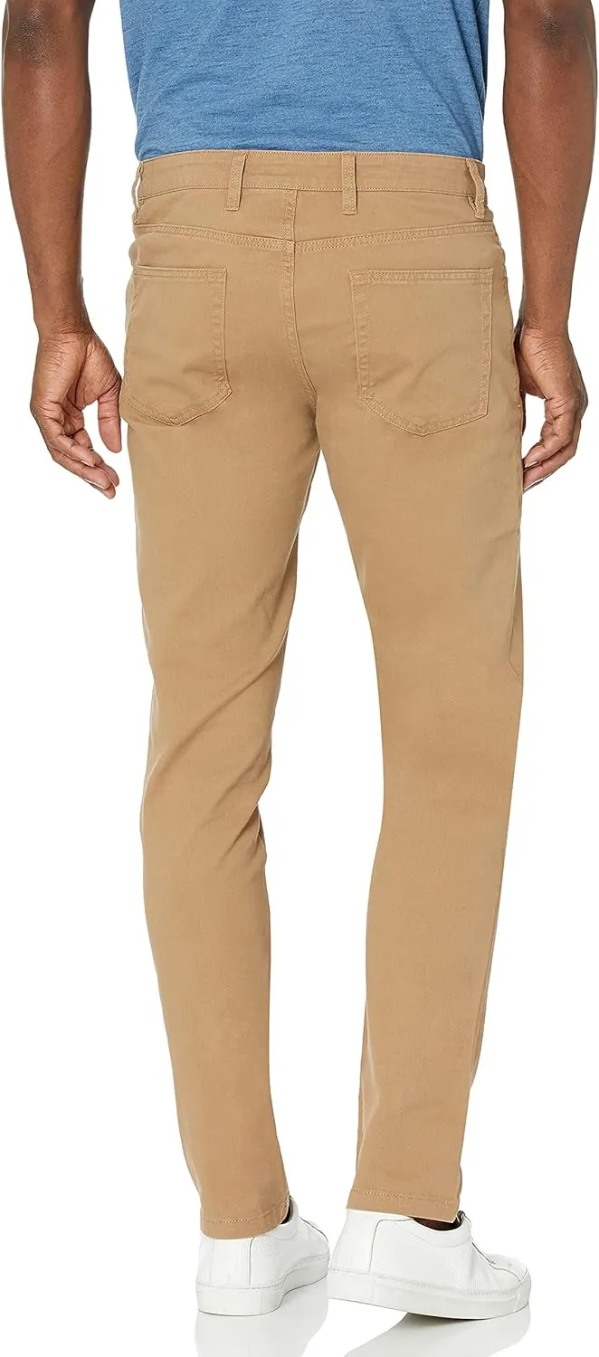 Amazon Essentials Men's Skinny-Fit 5-Pocket Comfort Stretch Chino Pant (Previously Goodthreads)
