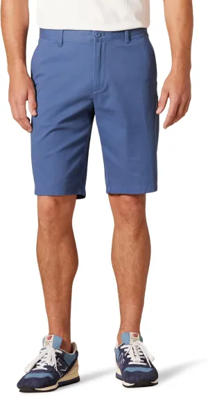 Amazon Essentials Men's Slim-Fit 11" Flat-Front Comfort Stretch Chino Short
