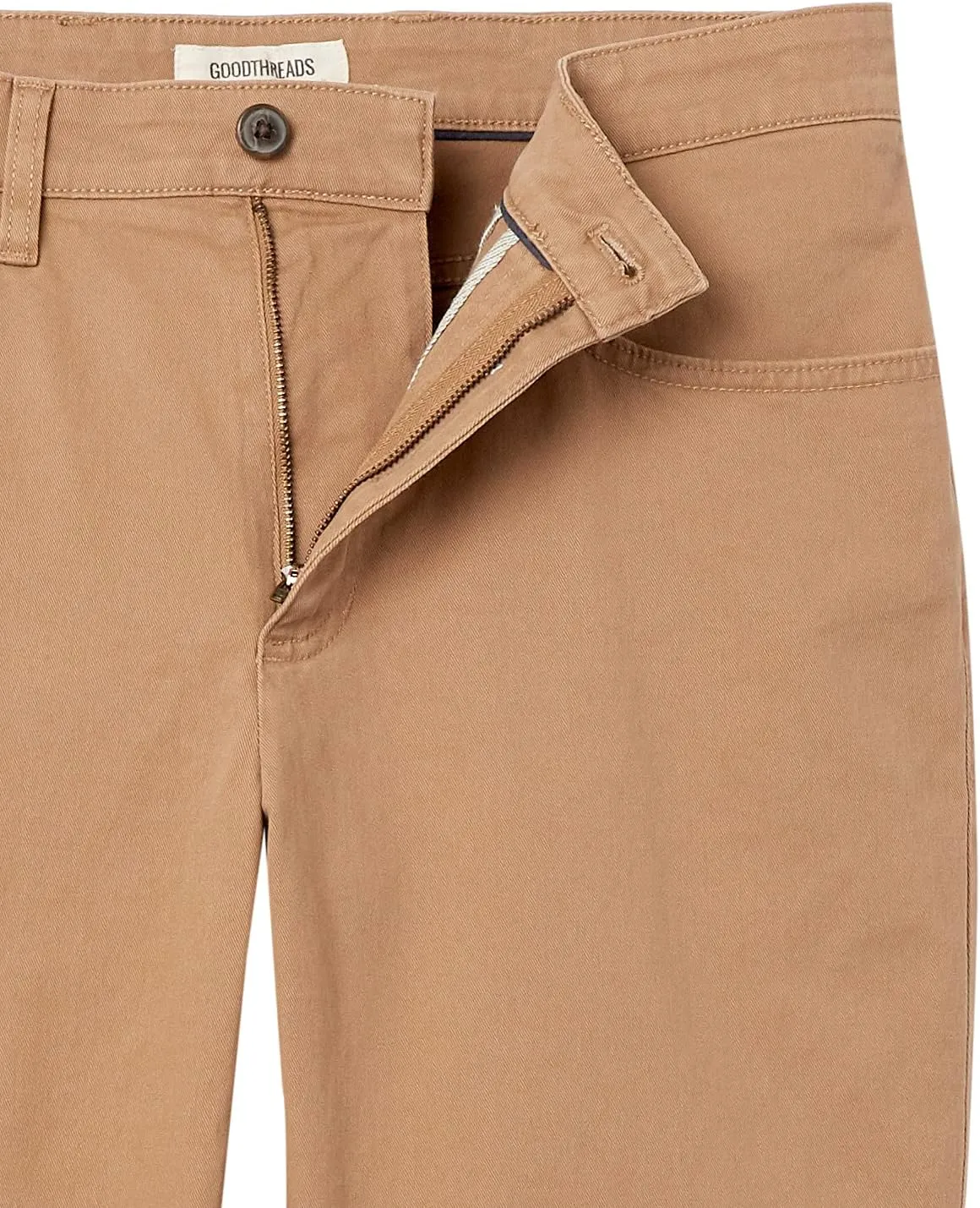 Amazon Essentials Men's Straight-Fit 5-Pocket Comfort Stretch Chino Pant (Previously Goodthreads)