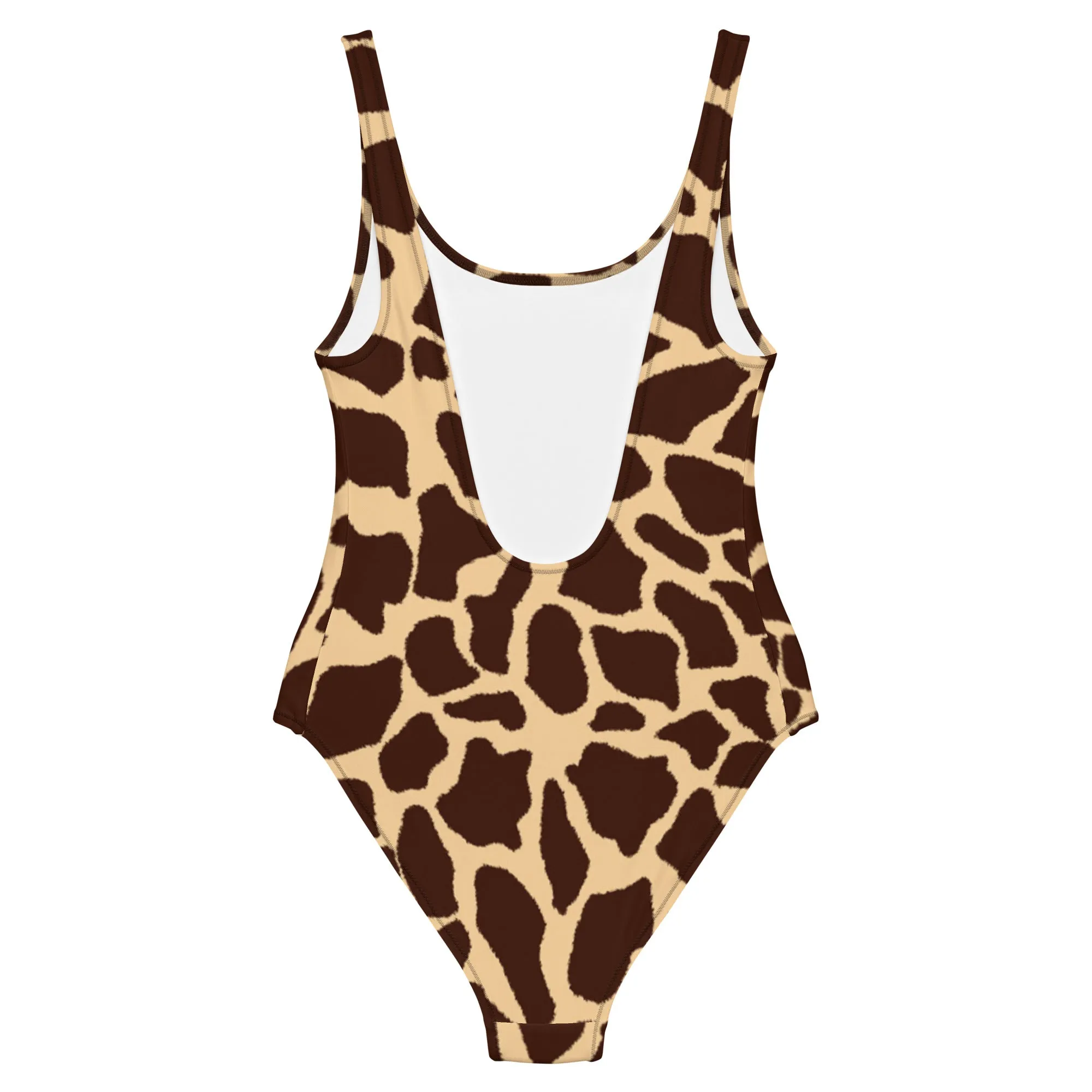 Animal Giraffe print swimsuit for women, lioness-love