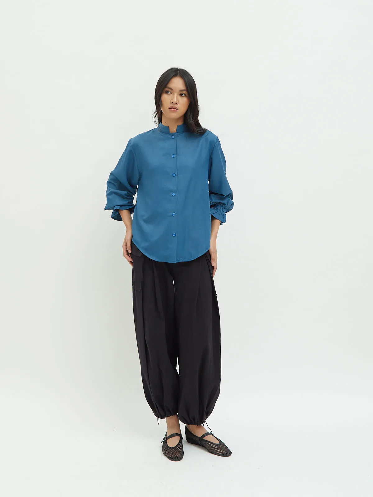 Anjani Ruffle Shirt