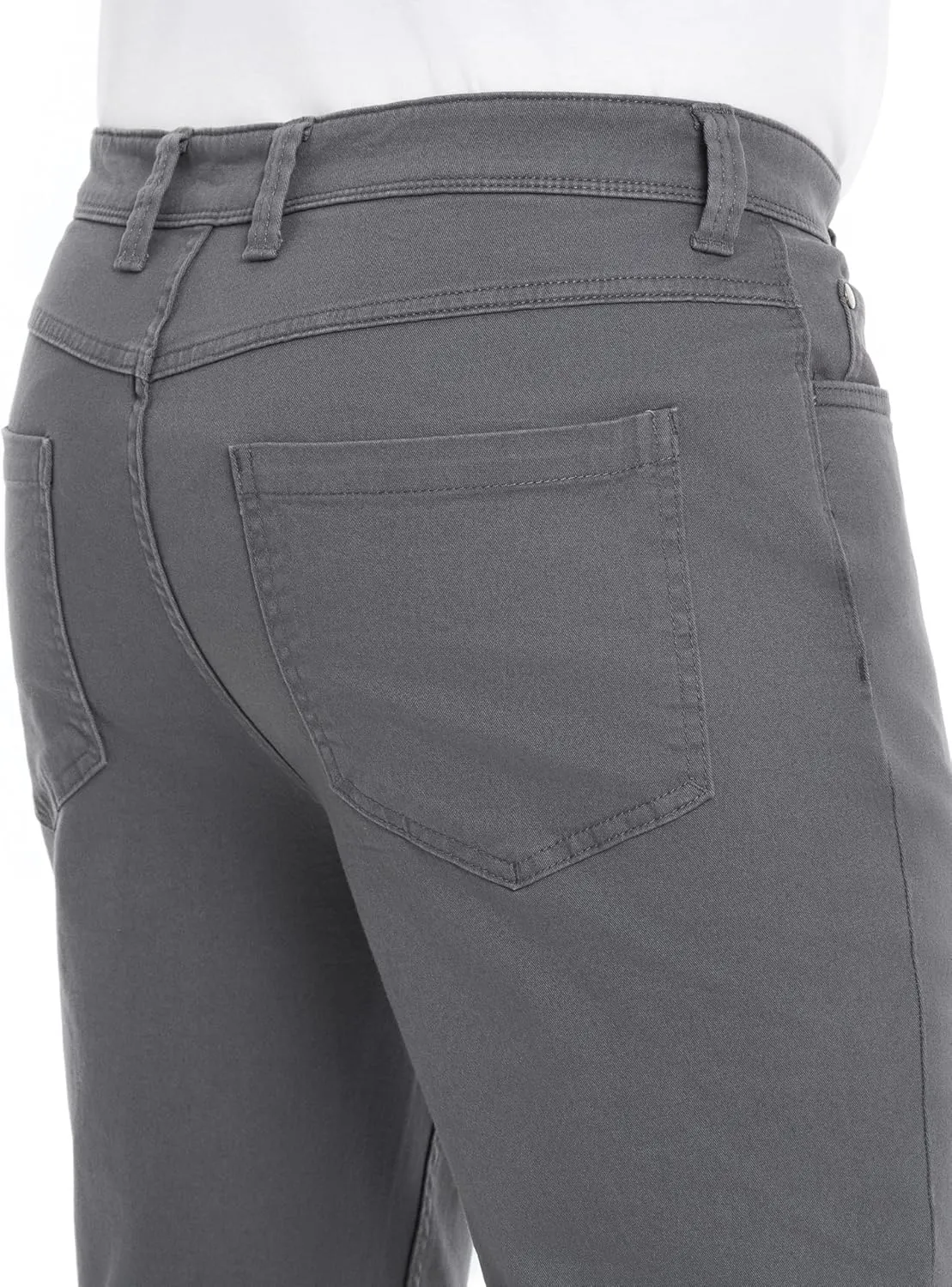 Arrow Men's Heritage Twill 5-Pocket Pant, Straight Leg Fit, Cotton Blend Fabric