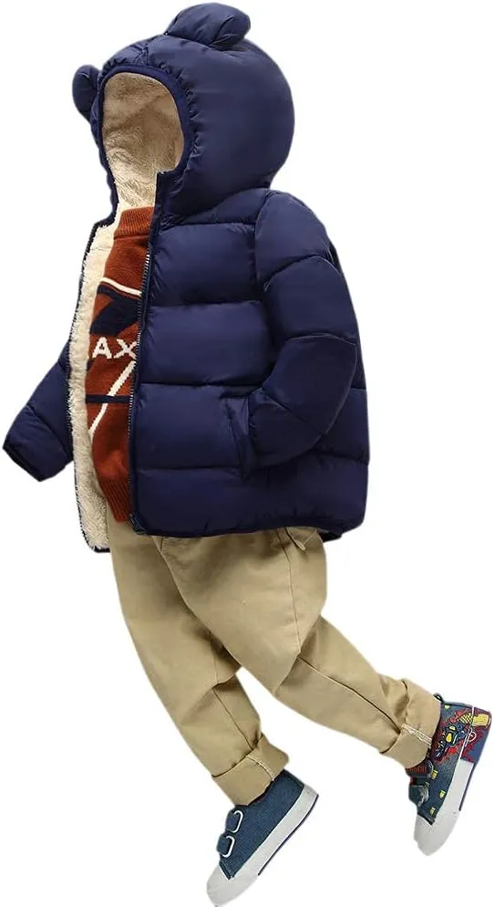 ARTMINE Baby Toddler Boys Girls Winter Down Coats with Hoods, 12M - 5Y