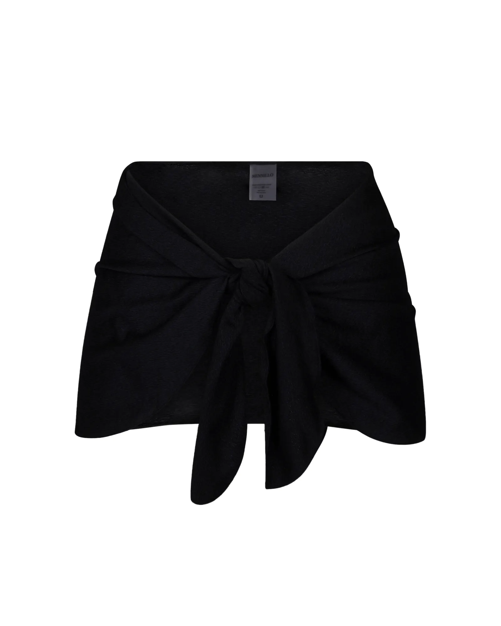 Arya sarong - Black crinkle