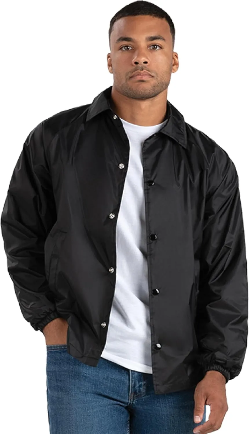 Augusta Sportswear Men's Nylon Coach's Jacket/Lined