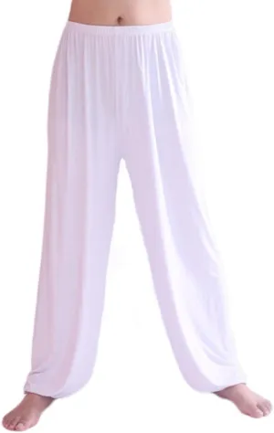 AvaCostume Men's Lightweight Loose Yoga Pants Elastic Waist Modal Yoga Harem Pants