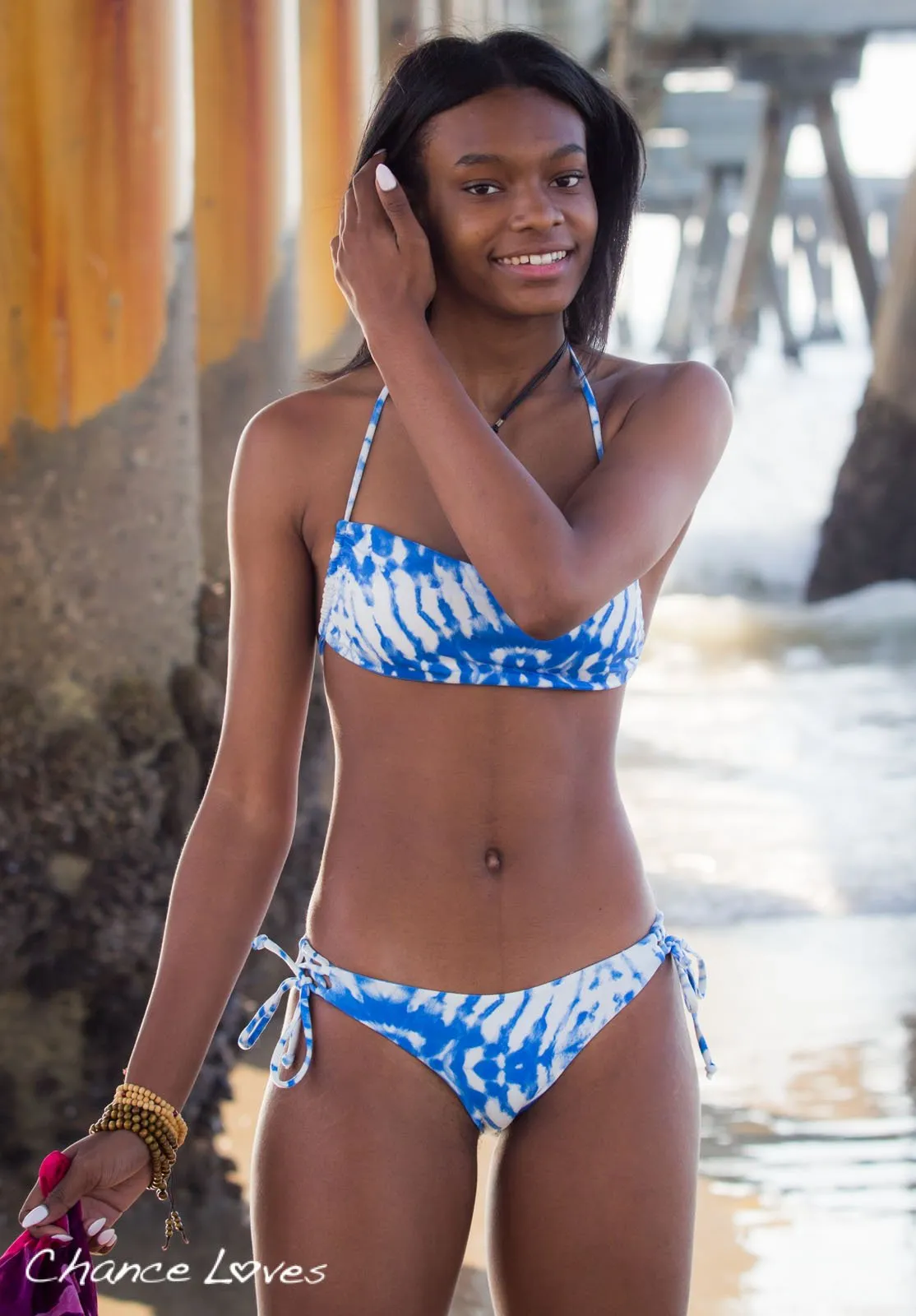 AZURE - SIDE-TIES BOTTOMS Reversible   Sustainable