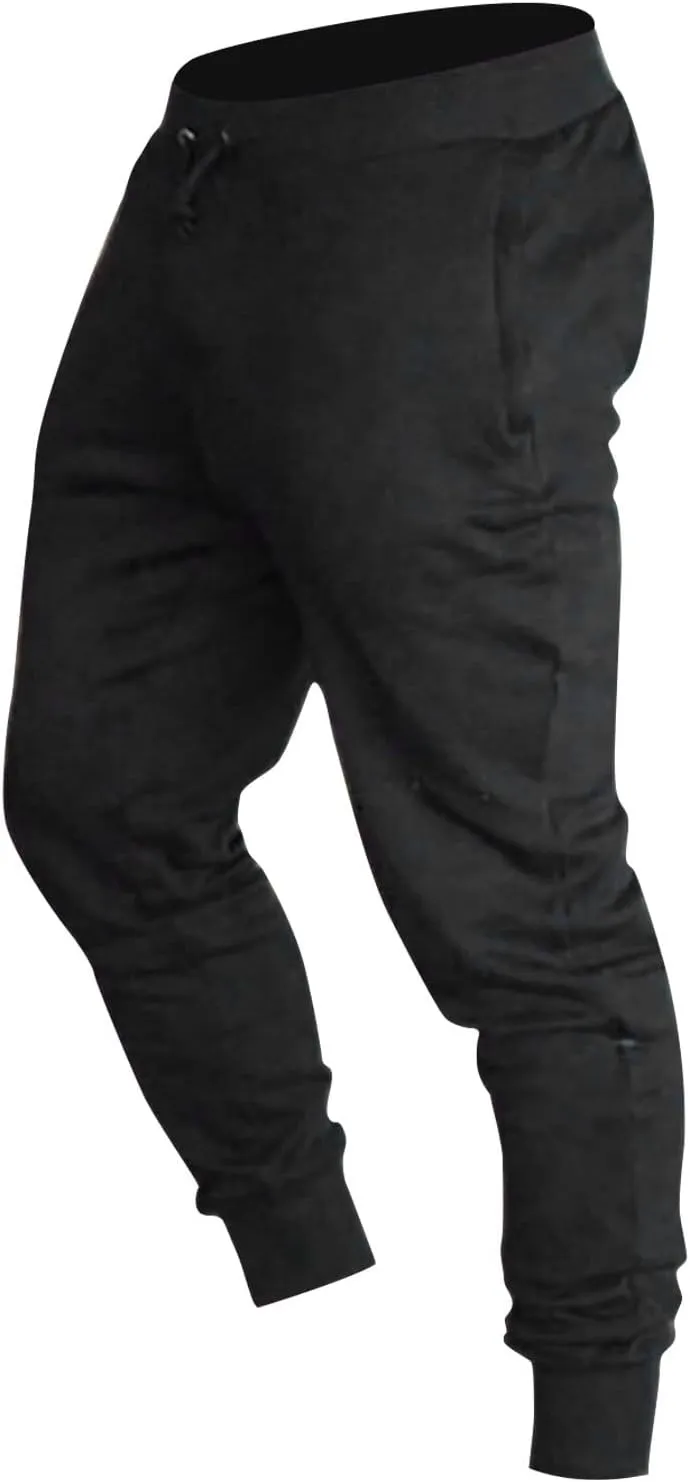 Big and Tall Sweatpants for Men Zip Pockets Men Bottoms Joggers Lounge Pants Tracksuit Jog Bottom Fleece Zip Pockets