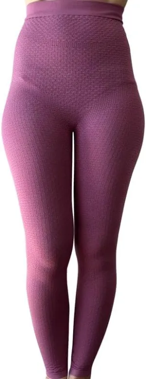 Bioflect Compression Leggings with Bioactive Raised Massaging Knit - for Support and Comfort