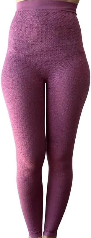 Bioflect Compression Leggings with Bioactive Raised Massaging Knit - for Support and Comfort