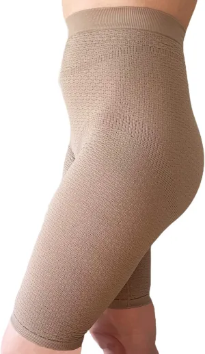 Bioflect Compression Shorts with Bioactive Raised Massaging Knit for Support and Comfort