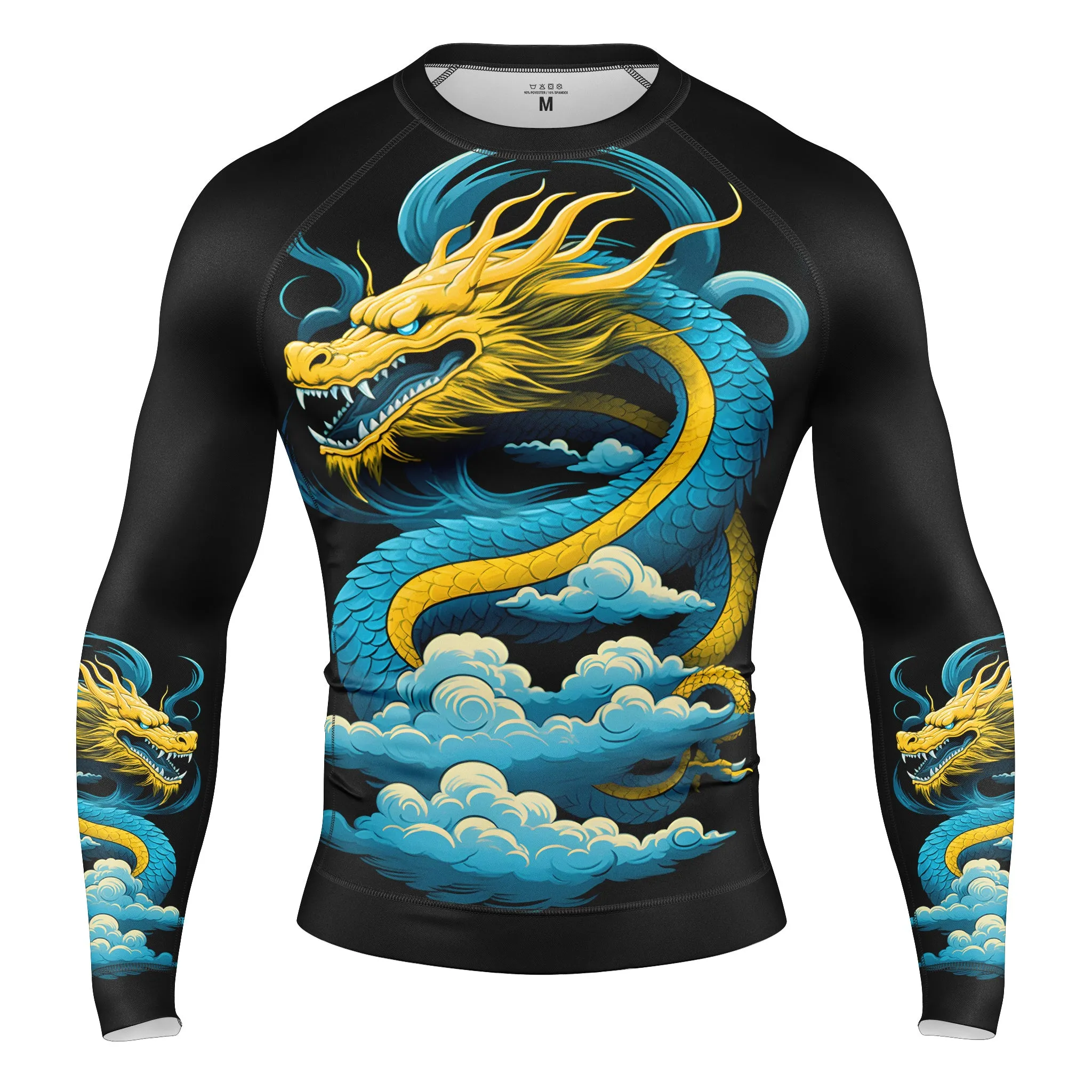 BLUE DRAGON RASH GUARD