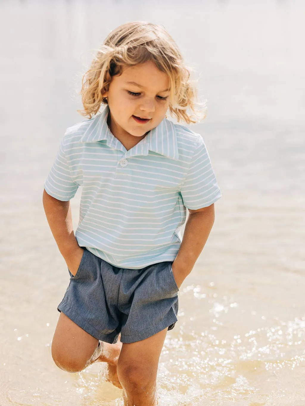 Boys Shorts - Chambray