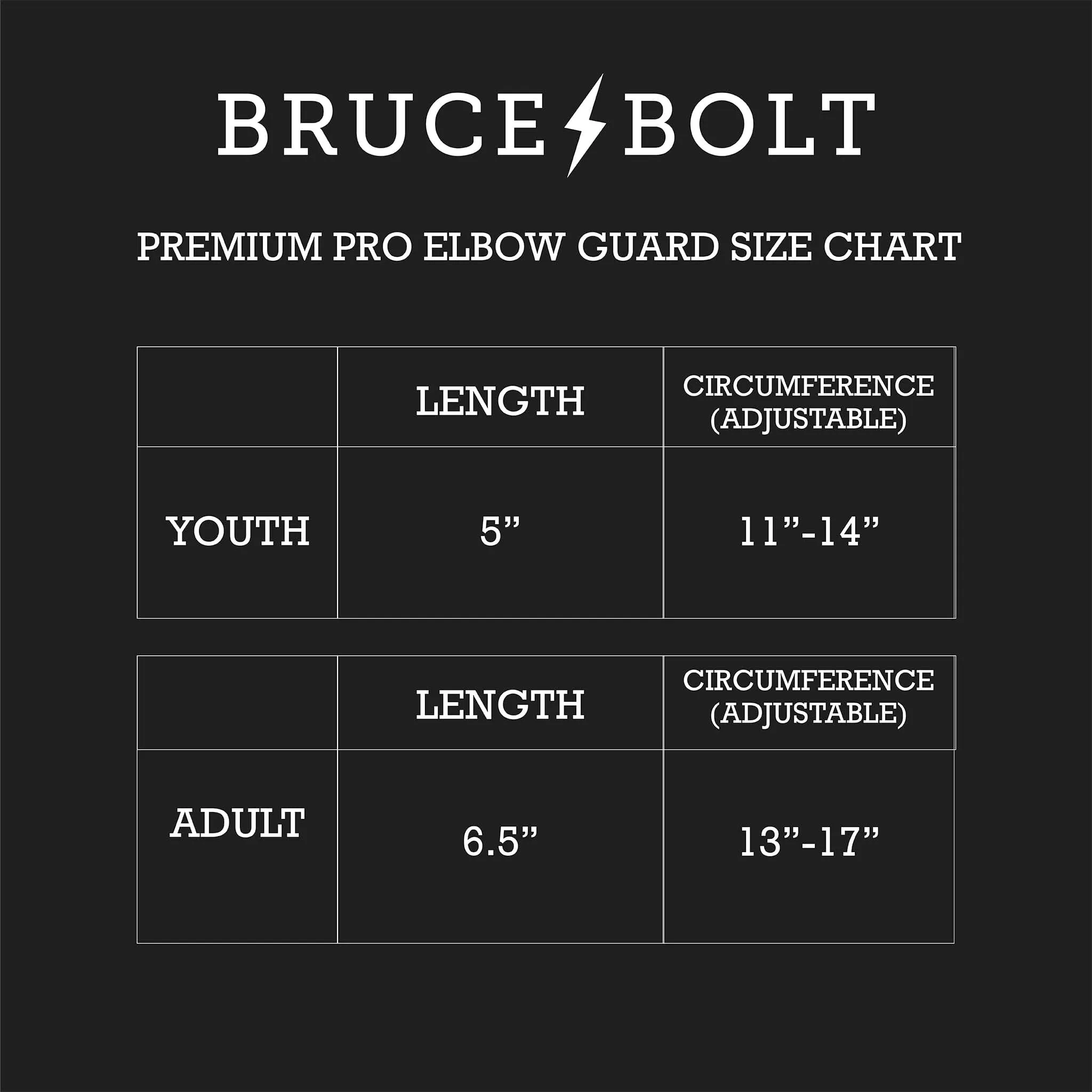 BRUCE BOLT Original Series Elbow Guard - RED