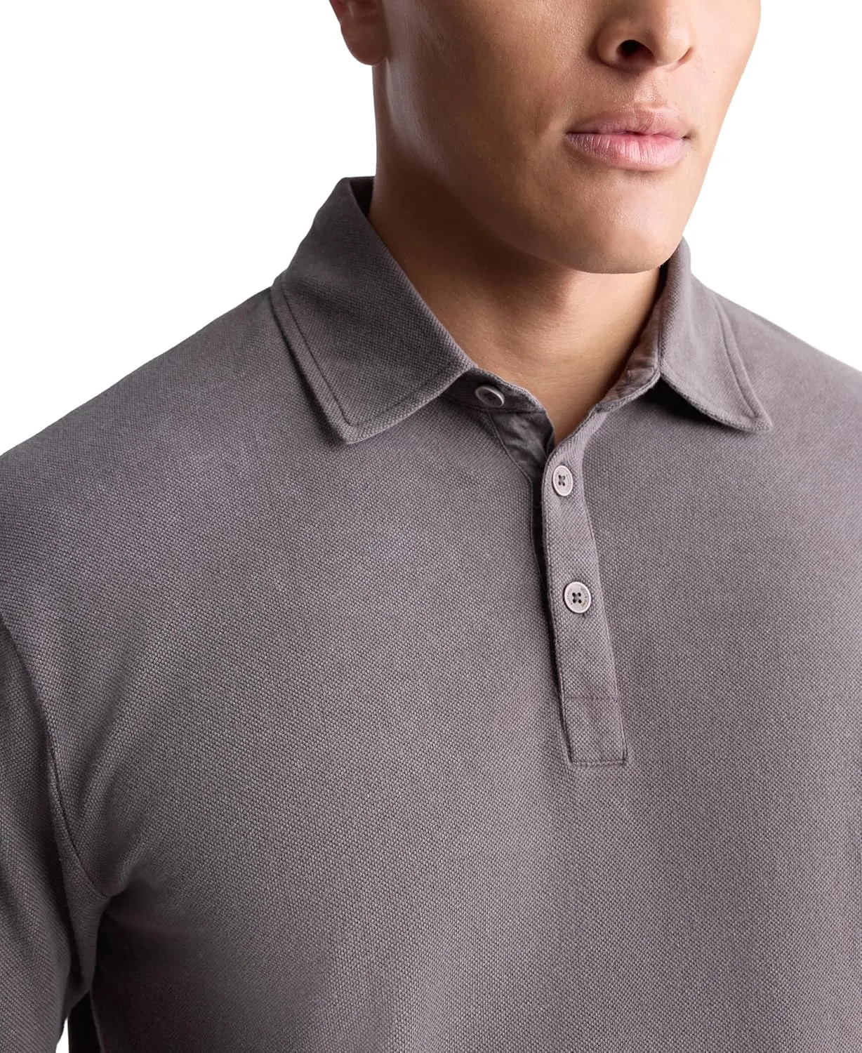 Buffalo David Bitton Men's Short Sleeve Light Weight Pique Polo