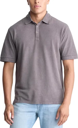 Buffalo David Bitton Men's Short Sleeve Light Weight Pique Polo