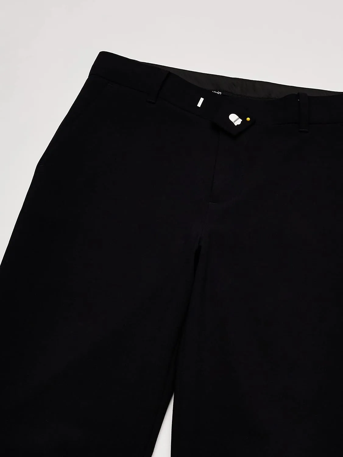Calvin Klein Boys' Flat Bi-Stretch Dress Pant, Straight Leg Fit, Belt Loops & Front Pockets