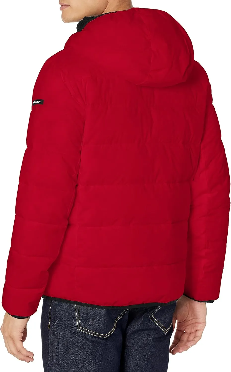 Calvin Klein Men's Snap Front Puffer Jacket