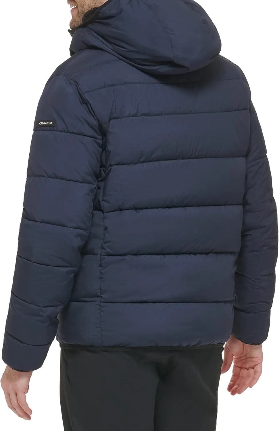 Calvin Klein Men's Snap Front Puffer Jacket