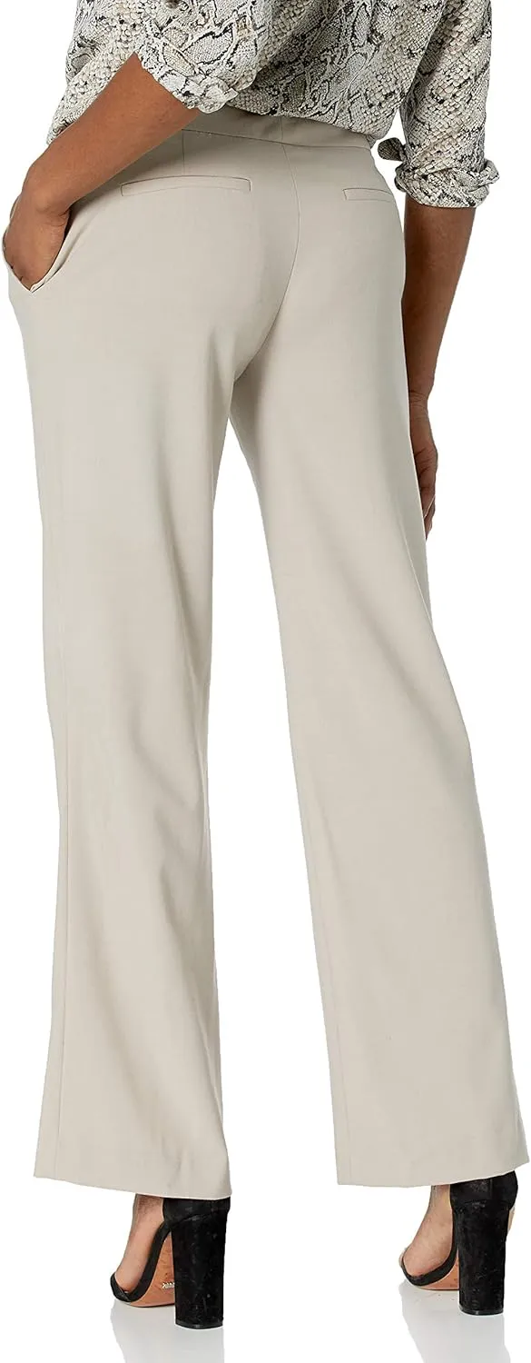 Calvin Klein Straight-Leg Classic Business Casual Pants for Women