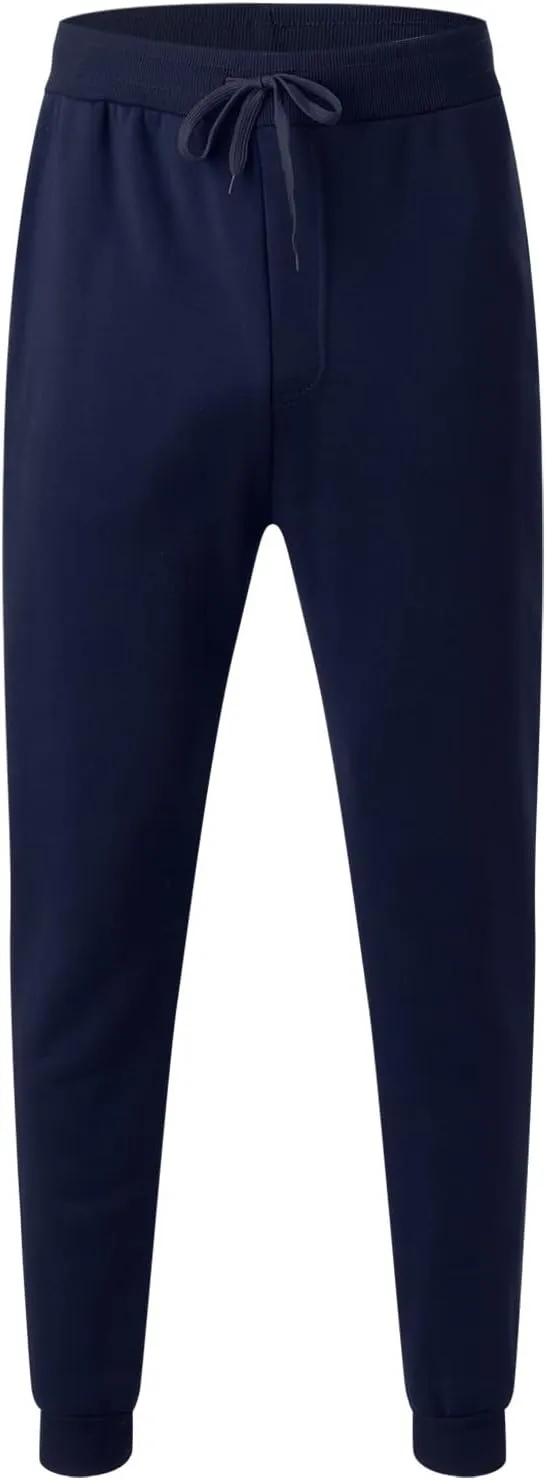 Cargo Pants for Men Big and Tall Pants Men's Fleece Lined Cargo Sweatpants Bottom Straight Leg Casual Loose Fit Baggy