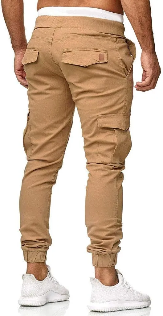Cargo Pants for Men Relaxed Fit Casual Military Trousers Hiking Tactical with 6 Pockets Big and Tall Work Joggers