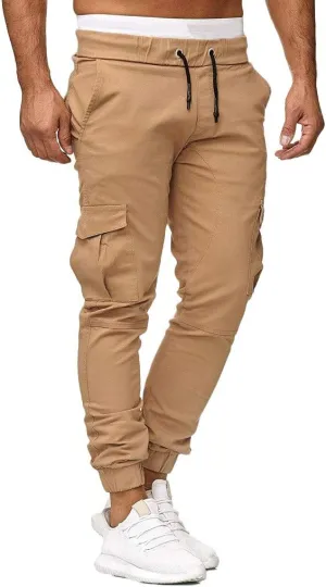 Cargo Pants for Men Relaxed Fit Casual Military Trousers Hiking Tactical with 6 Pockets Big and Tall Work Joggers