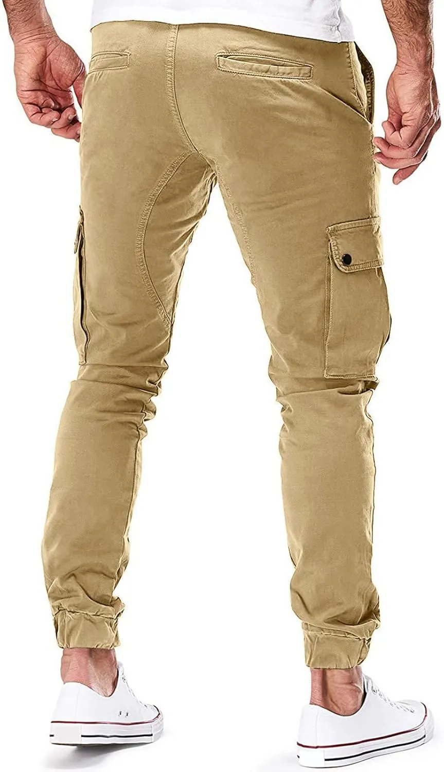 Cargo Pants for Men Work Pants Athletic Running Jogger Track Pants Casual Sweatpants Trousers Pockets Mens Sweatpants