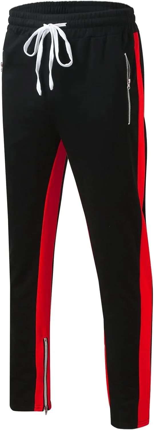 Cargo Pants for Men Work Pants Hip Hop Letter Printed Street Hip Hop Jogging Sweatpants Casual Elastic Waist Trousers