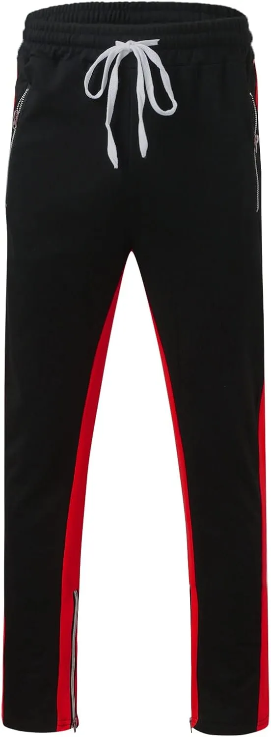 Cargo Pants for Men Work Pants Hip Hop Letter Printed Street Hip Hop Jogging Sweatpants Casual Elastic Waist Trousers