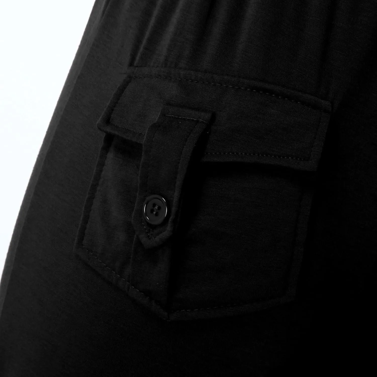 Cargo Pants Women Plus Size Stretchy Flare Yoga Leggings Palazzo Casual Drawstring Wide Leg Pants with Side Pockets