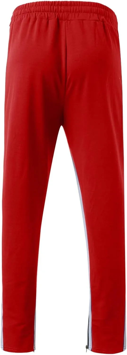 Cargo Sweatpants for Men Big and Tall Outdoor Tactical Pants with 9 Pockets Lightweight Ripstop Cargo Work Pants Mens