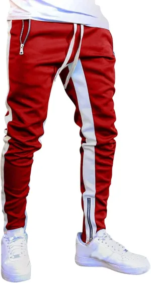 Cargo Sweatpants for Men Big and Tall Outdoor Tactical Pants with 9 Pockets Lightweight Ripstop Cargo Work Pants Mens