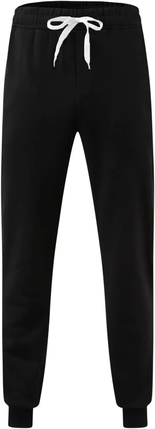 Cargo Sweatpants for Men Big and Tall Pants Relaxed Fit Straight Leg Multi-Pocket Sports Trousers 2023 Fashion Casual
