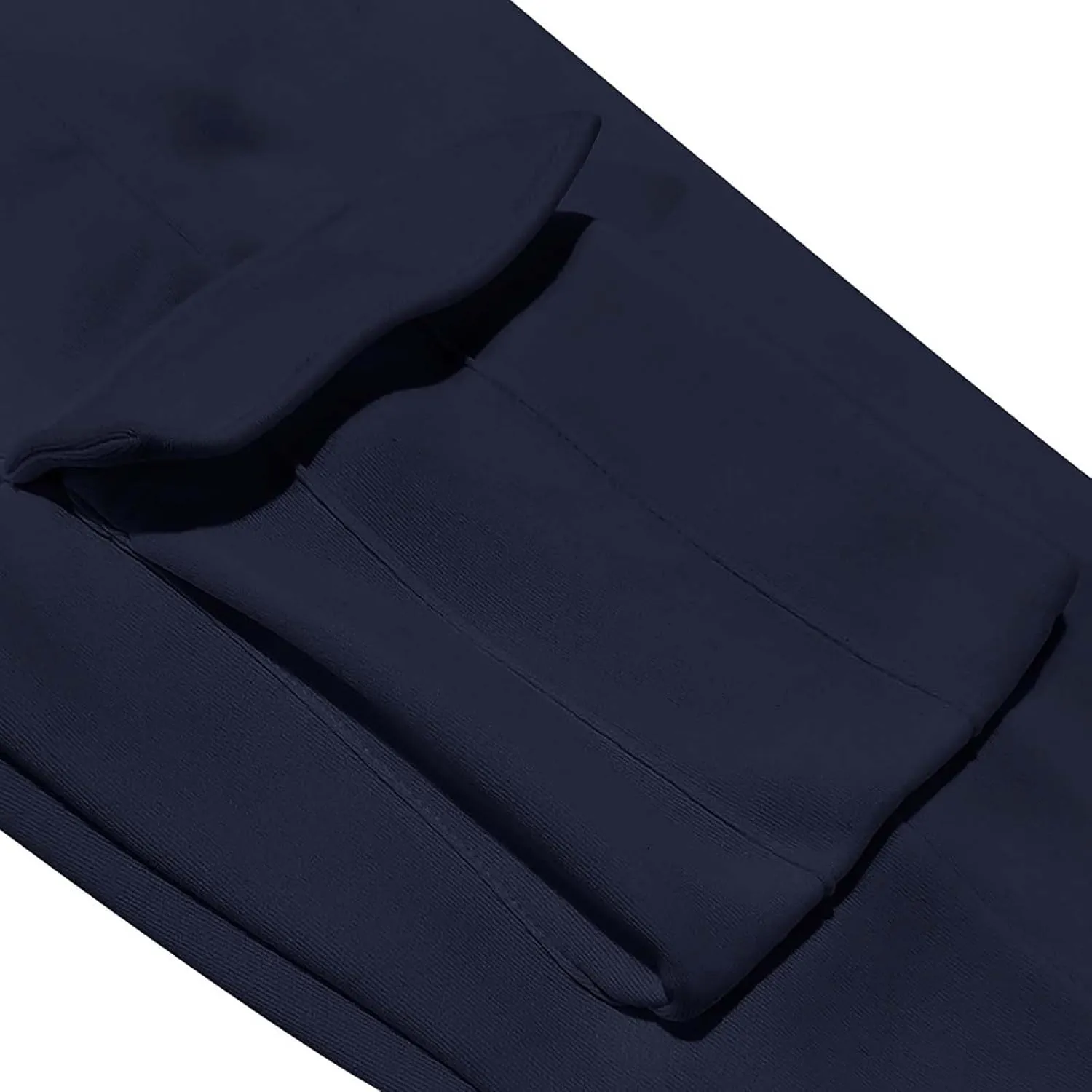 Cargo Sweatpants for Men Drawstring Elastic Waist Fleece Joggers with Pockets Athletic Workout Baggy Sweatpants