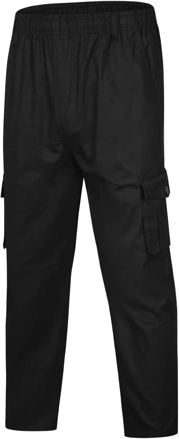 Cargo Sweatpants for Men with Pockets Drawstring Athletic Pants Joggers Running Sports Sweatpants Fashion Men's Pants
