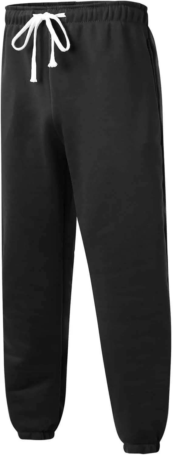 Cargo Trousers for Men Waist Sweatpants Cargo Sweatpants for Men Big and Tall Mens Baggy Heavyweight Athletic Joggers