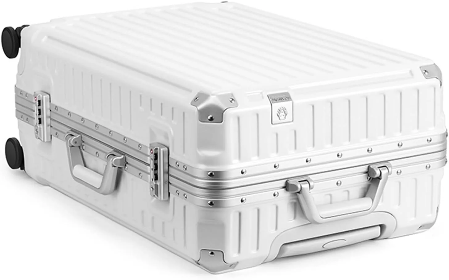 Carry-On Hard Shell Checked Luggage With Aluminum FrameNo Zipper Suitcase With Spinner Wheels Luggage Carry On (Color : D, Size : 24in)